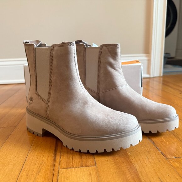 Timberland Carnaby Cool Chelsea Boot Taupe Nubuck - Picture 3 of 3